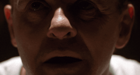 Scary Lecter In Silence Of The Lambs GIF