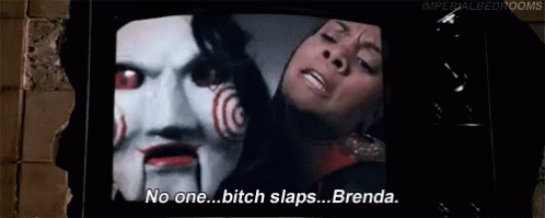 Scary Movie 2 Don't Slap Brenda GIF