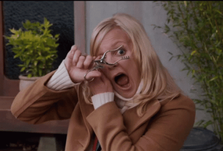 Scary Movie Anna Farris Shocked Reaction GIF