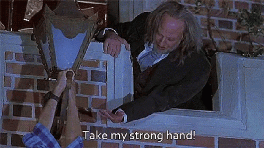 Scary Movie Butler Hanson Take My Strong Hand GIF