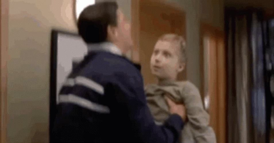Scary Movie Kid Thrown Out Of Window Scene GIF
