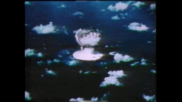 Scary Nuke Blast Cloud Formation GIF
