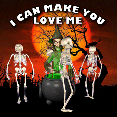 Scary Skeleton I Can Make You Love Me GIF