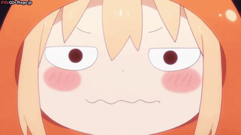 Scary Umaru Chan GIF
