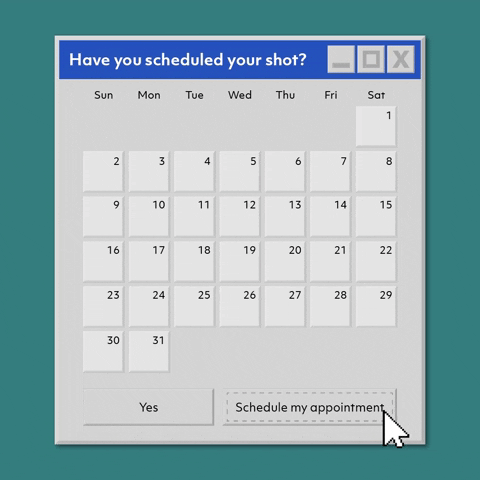 Schedule My Appointment Computer Calendar GIF