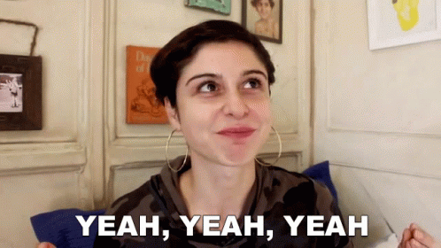 Scherezade Shroff Yeah GIF