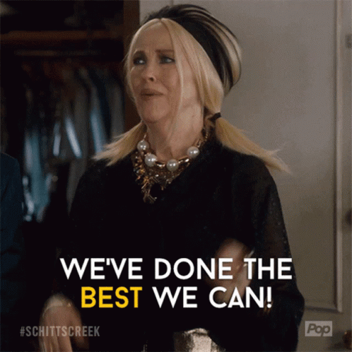 Schitt's Creek Moira Rose Weve Done The Best GIF