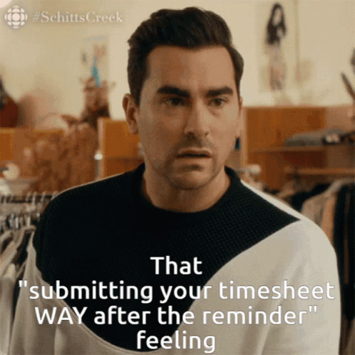 Schitt's Creek Dan Levy Disappointed Look GIF