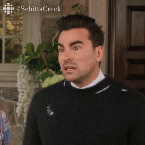 Schitt's Creek Dan Levy I Am Apologetic GIF