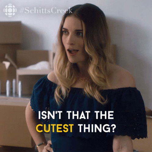 Schitt's Creek Annie Murphy Isnt That Cutest Thing GIF