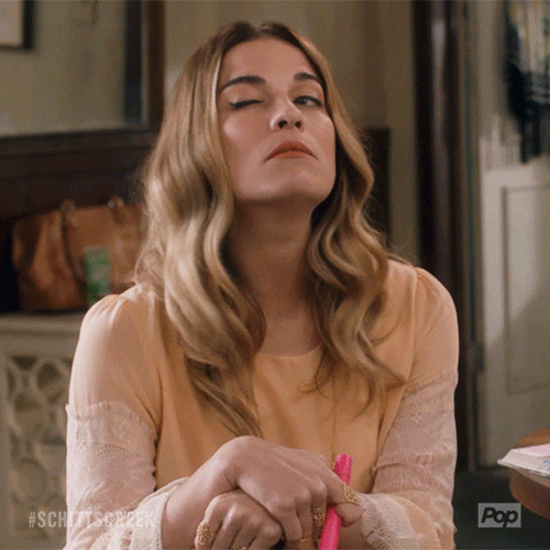 Schitt's Creek Annie Murphy Cute Wink GIF