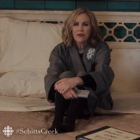 Schitt's Creek Cast Oh Sure GIF