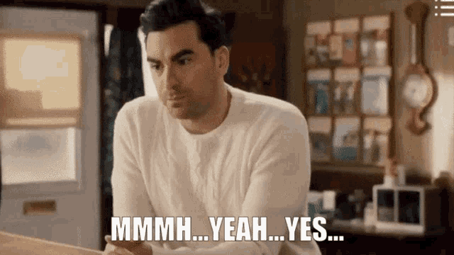 Schitt's Creek David Rose Yes GIF