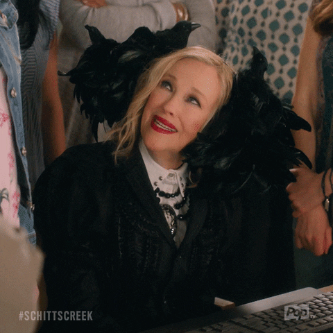 Schitt's Creek Says Neat GIF