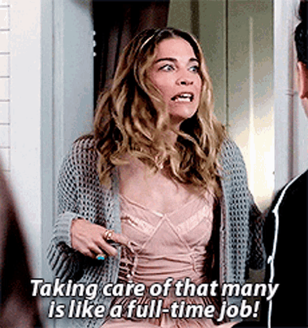 Schitt's Creek Taking Care Of Many GIF