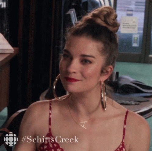 Schitts Creek Thats Hot Alexis Rose GIF