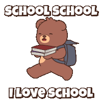 School Back To School Sticker GIF