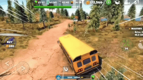 School Bus Driving Game GIF