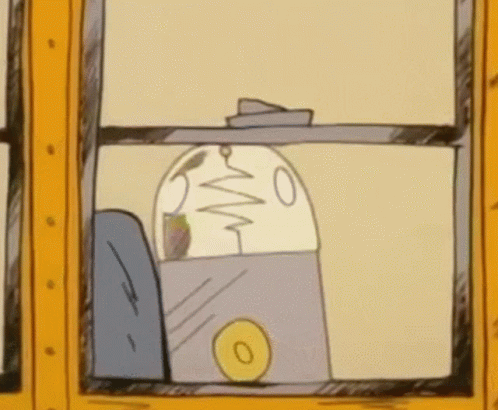 School Bus Hamster Trip GIF
