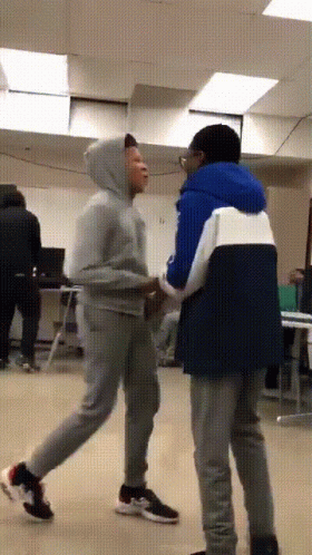 School Fight Boy Slap His Opponent GIF
