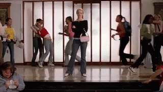 School Fight Students Throwing Punches GIF