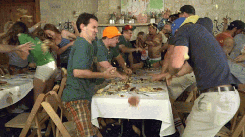 School Fight Throwing Everything GIF