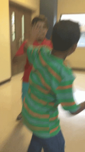School Fight Young Students GIF