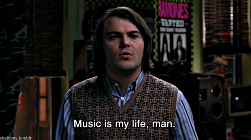 School Of Rock Music Is My Life GIF
