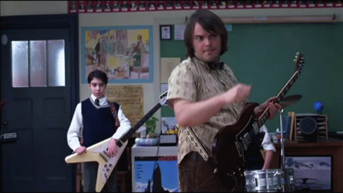 School Of Rock Teaching The Students GIF