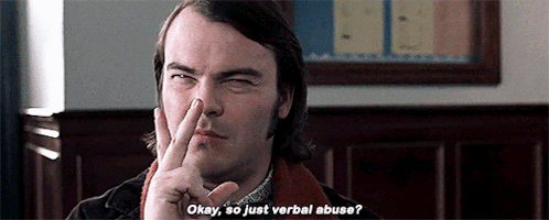 School Of Rock Verbal Abuse GIF
