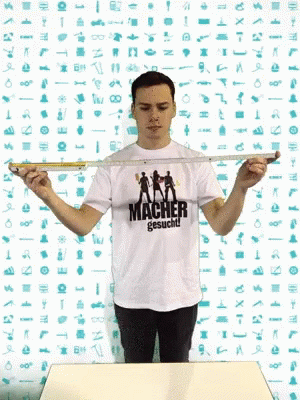 School Table Measured In Meter GIF