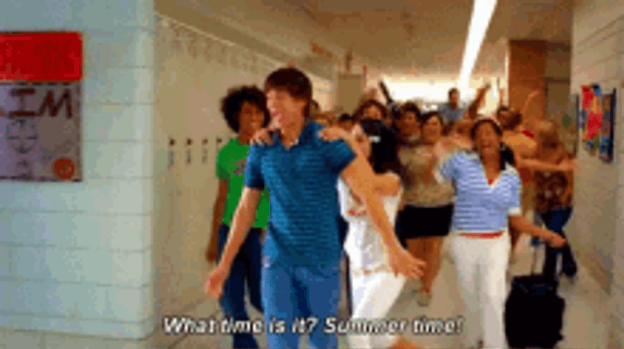 Schools Out For Summer High School Musical GIF