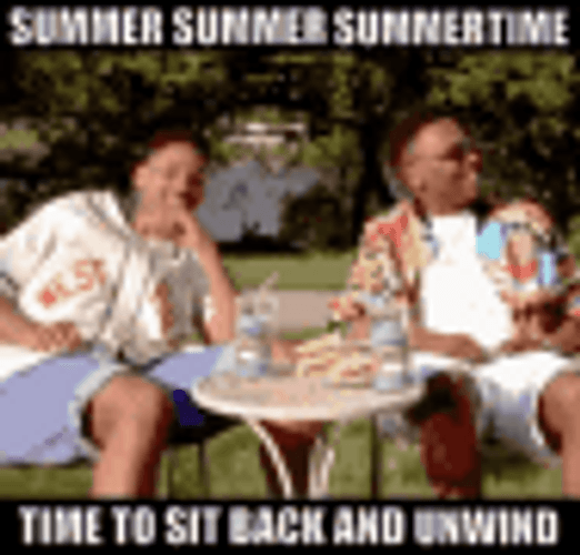 Schools Out For Summer Sit Back And Unwind GIF