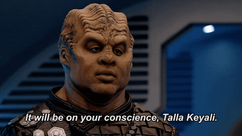 Sci Fi Alien Reptile Head GIF