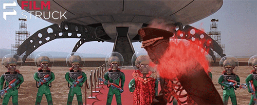 Sci Fi Film Struck Alien Soldier GIF