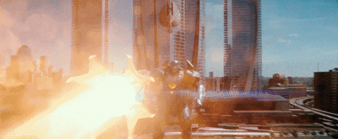 Sci Fi Pacific Rim Rocket Launcher GIF