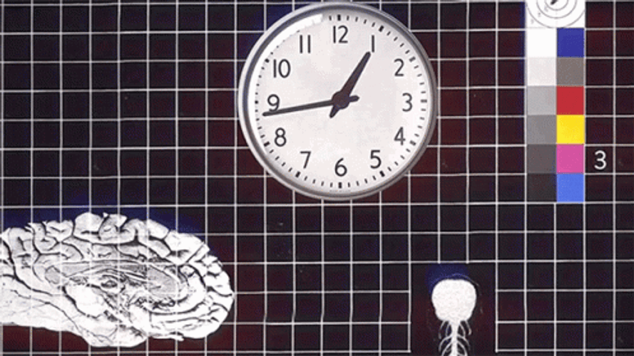 Science And Geometry Ticking Clock GIF