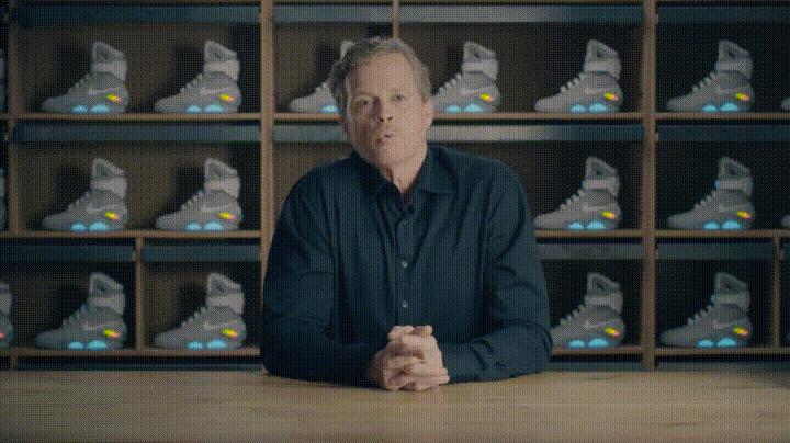 Science Technology Combine Producing Amazing Nike Shoes GIF