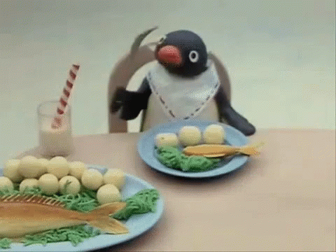 Scolded Eating Noot Noot Meme GIF