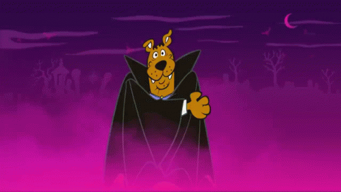 Scooby Doo Dracula Scoobtober GIF