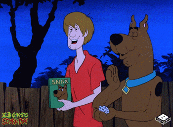 Scooby Doo Eating Popcorn Meme GIF