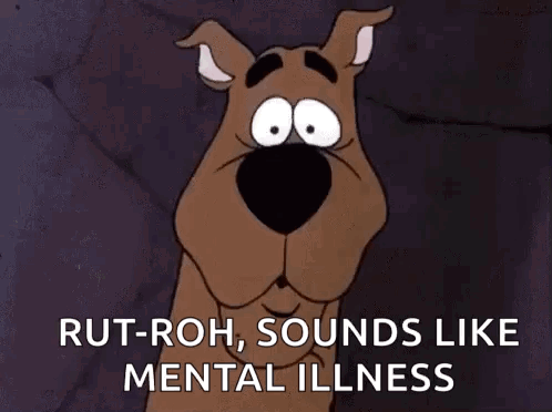 Scooby Doo Is Talking About Mental Illness In A Cartoon . GIF
