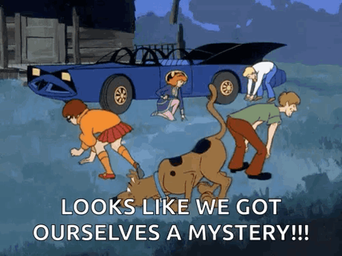 Scooby Doo Looks Like We Got Ourselves a Mystery
