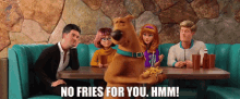 Scooby Doo No French Fries GIF