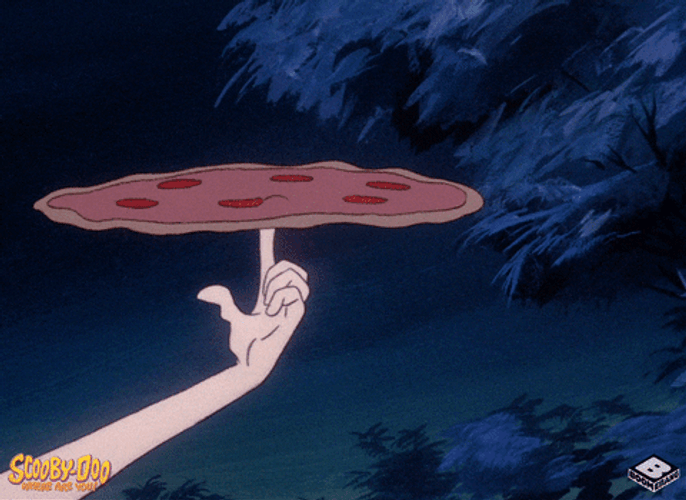 Scooby Doo Pizza Party GIF