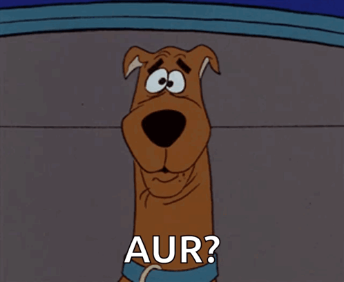Scooby Doo Saying Aur GIF