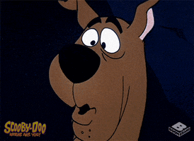 Scooby Doo Where Are You Poster With Scooby Doo Making A Face GIF