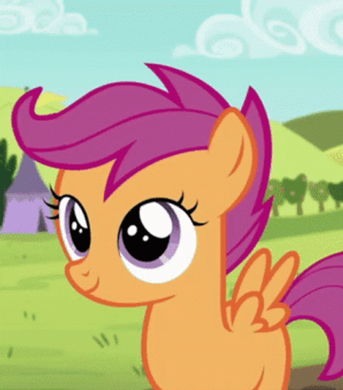 Scootaloo Smiling Mlp GIF