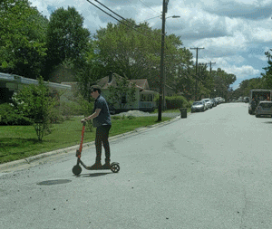Scooter Keep On Scooting Mobile Art GIF