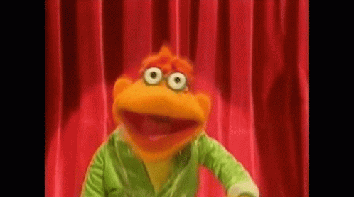 Scooter Muppets Talking On Stage GIF